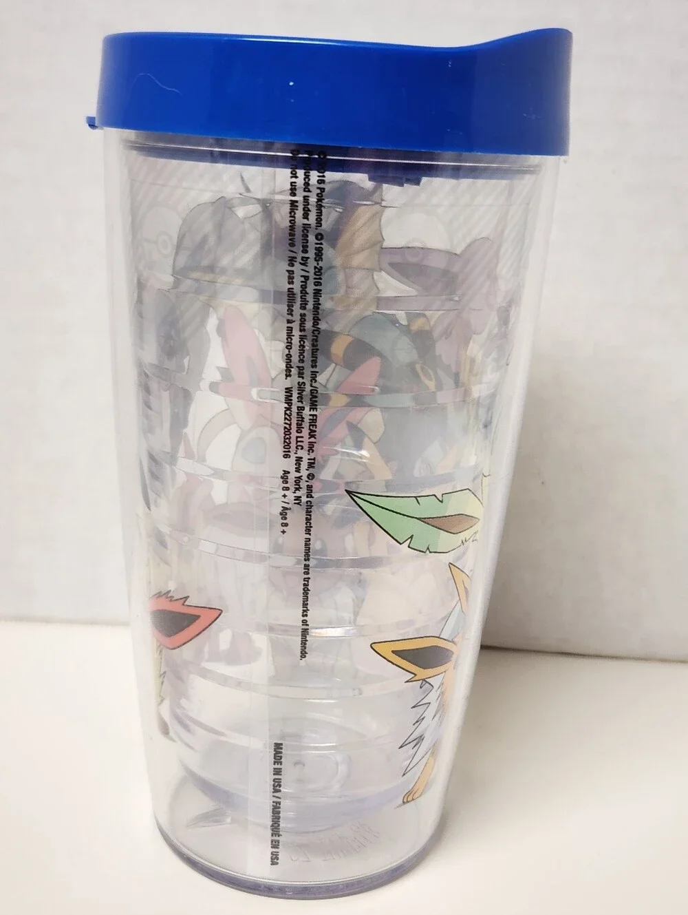 Pokémon Eeveelutions 16oz Travel Tumbler - Blue Lid